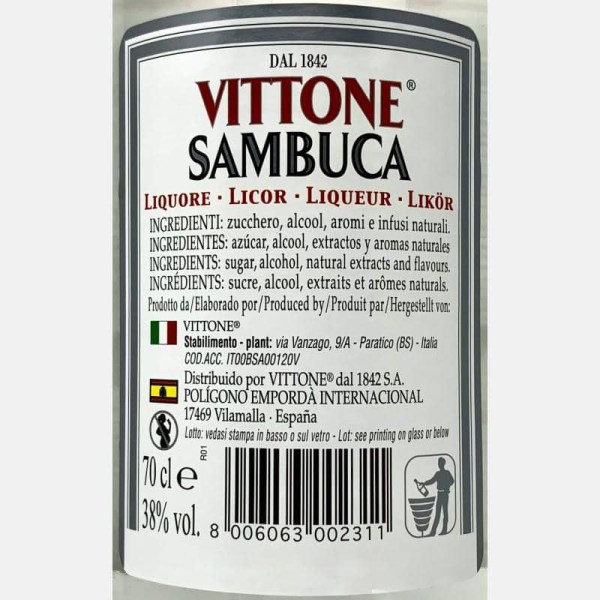 Vittone Sambuca 0,7L