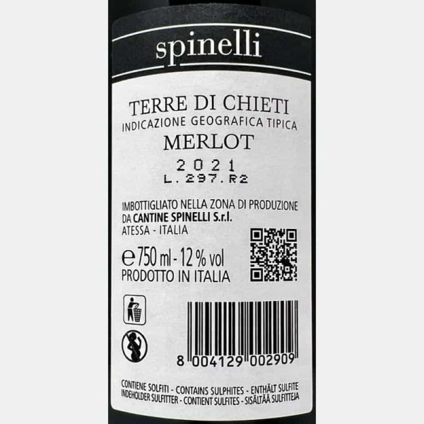 Merlot Terre di Chieti IGT 2022 -...