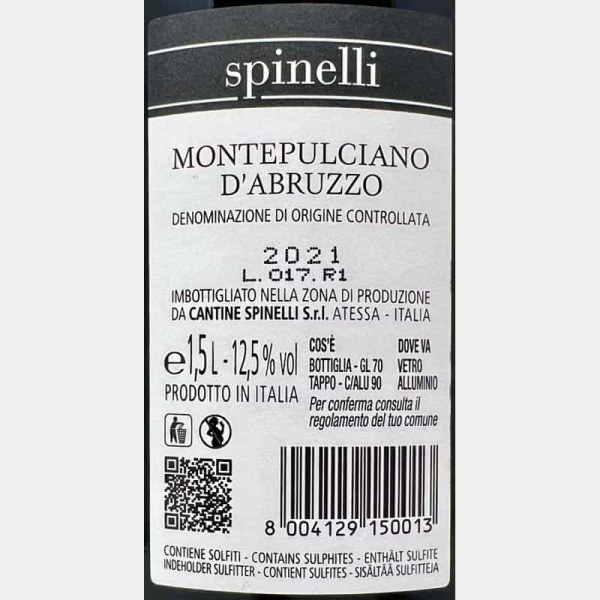 Montepulciano d’Abruzzo DOC 2021...
