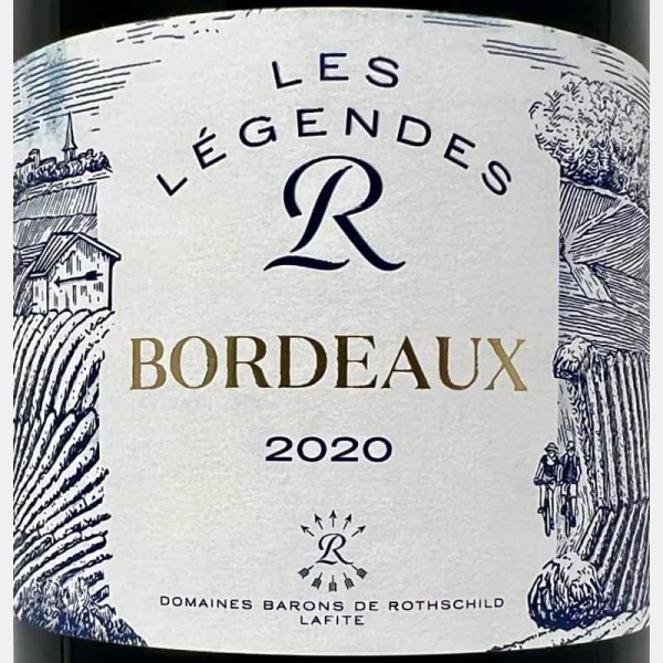Les Légend R Rouge Bordeaux AOC 2020...