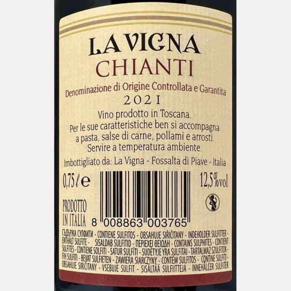 Chianti DOCG 2021 - La Vigna, Botter