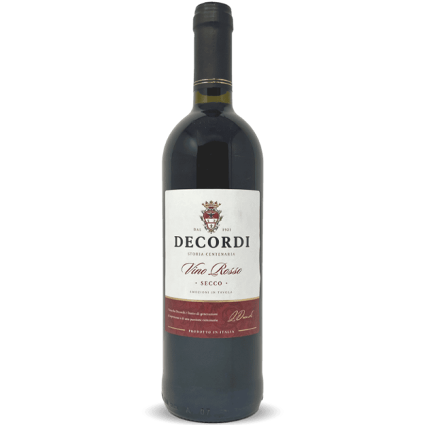 Vino Rosso Secco - Decordi