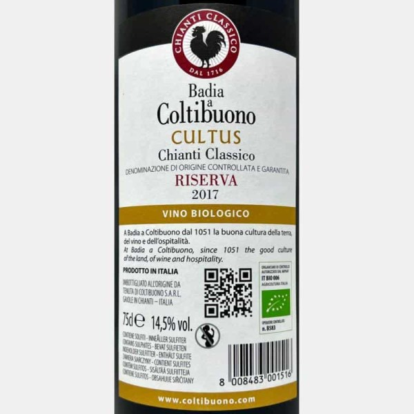 Chianti Classico Riserva Cultus DOCG...