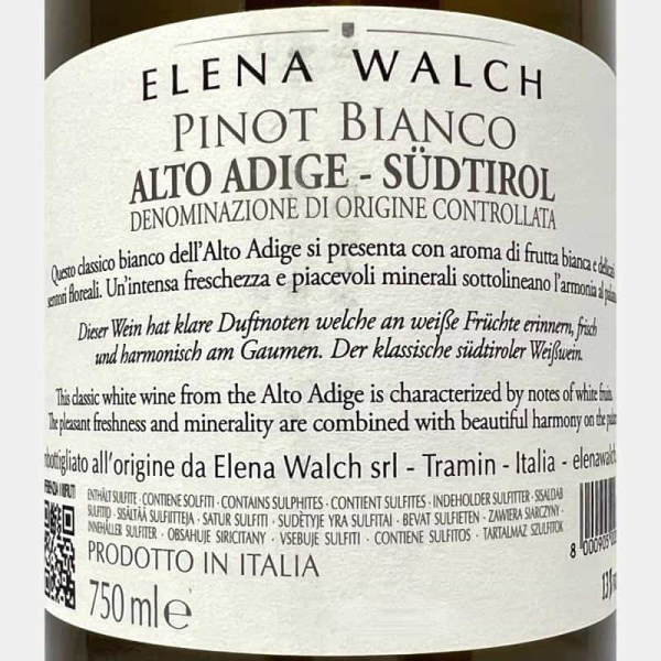 Pinot Bianco Alto Adige DOC 2022 -...