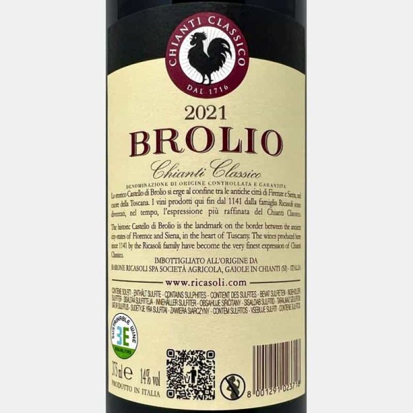 Chianti Classico Brolio DOCG 2021...