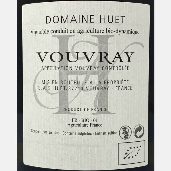 Vouvray Le Haut-Lieu demi-sec AOC...