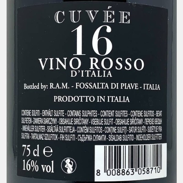 Cuvee 16 Limited Edition Vino Rosso...