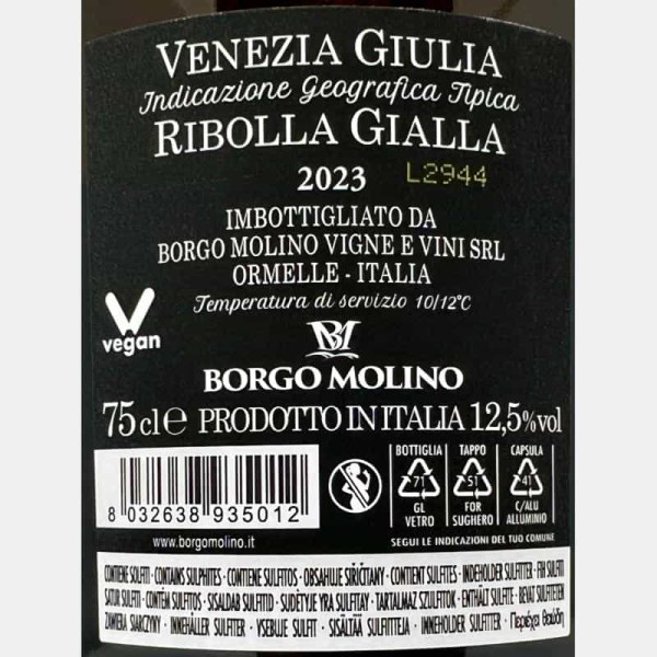 Ribolla Gialla Venezia Giulia IGT...