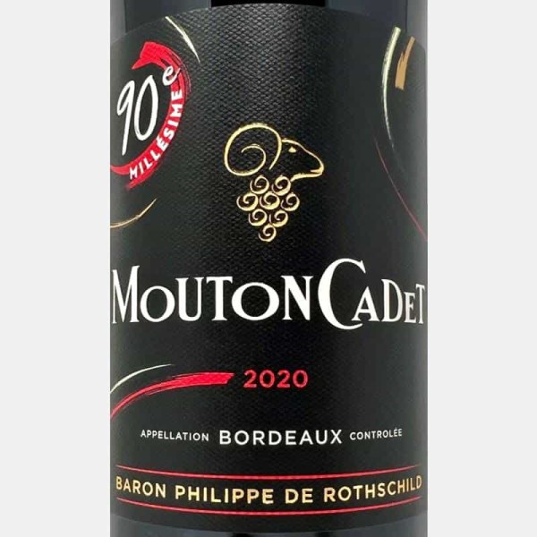 Mouton Cadet Rouge Bordeaux AOC 2020...