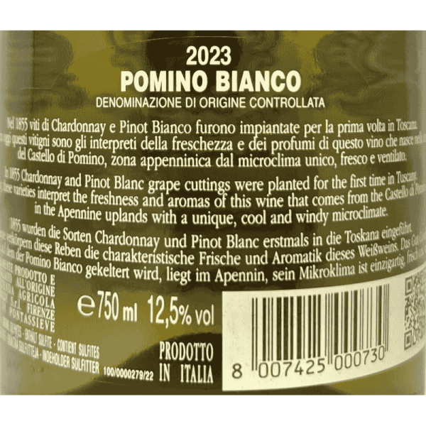 Pomino Bianco DOC 2023 - Castello di...