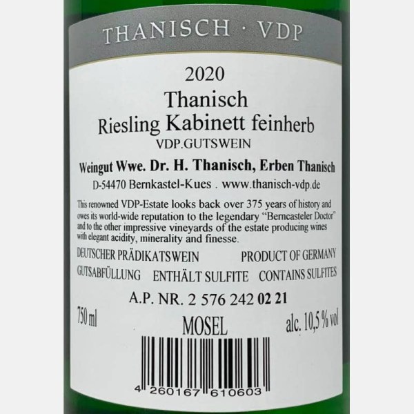 Riesling Kabinett feinherb VDP 2020 -...