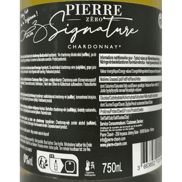 Pierre Zero Signature Chardonnay...