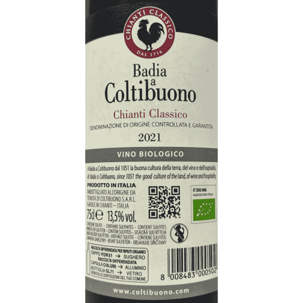 Chianti Classico DOCG 2021 Bio -...