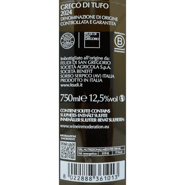 Greco di Tufo DOCG 2024 - Feudi di...