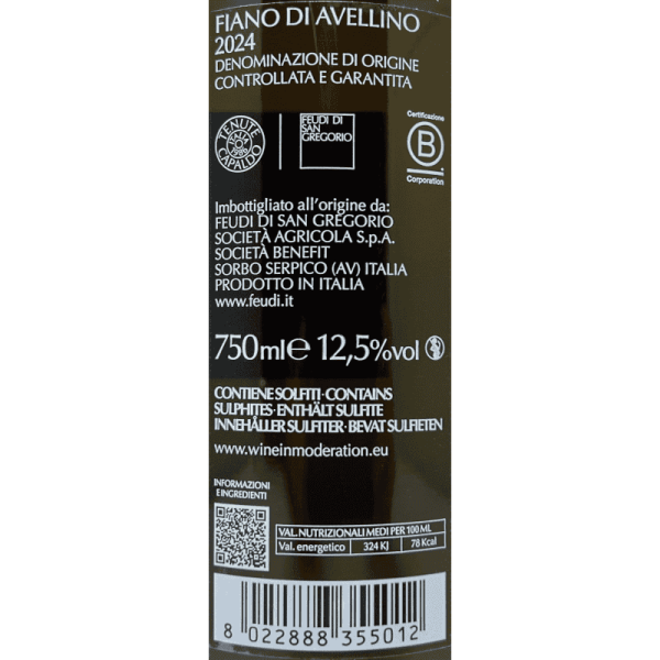 Fiano di Avellino DOCG 2024 - Feudi...