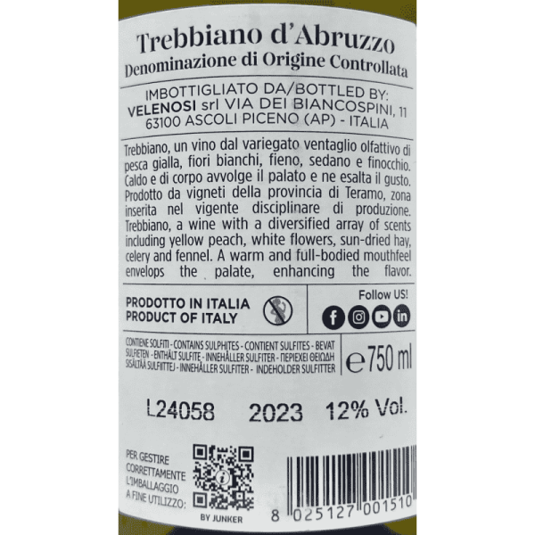 Trebbiano d'Abruzzo Prope DOC 2023 -...
