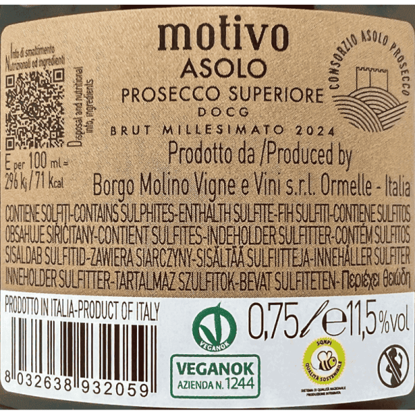 Prosecco Asolo Superiore Motivo Brut...