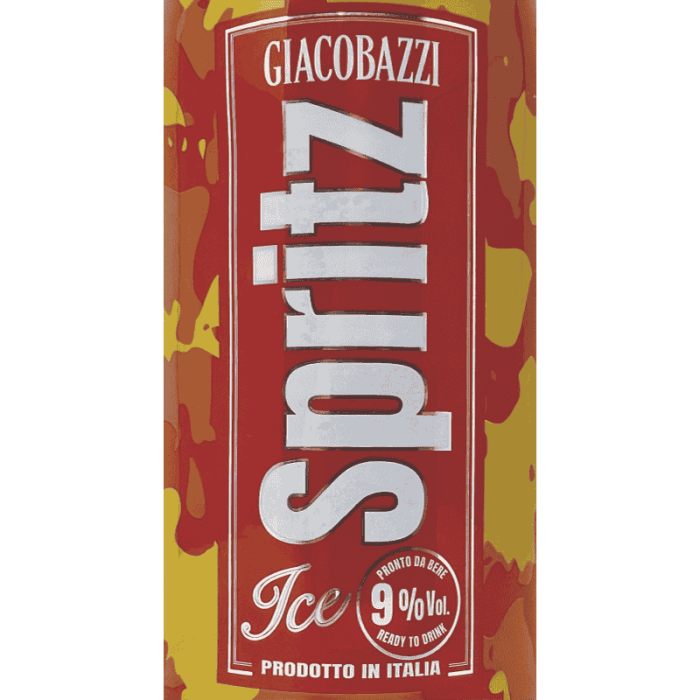 Spritz Ice Cocktail Ready to Drink - Giacobazzi