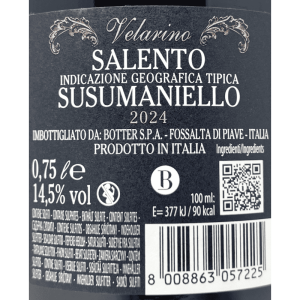 Susumaniello Salento IGT 2024 - Velarino, Botter